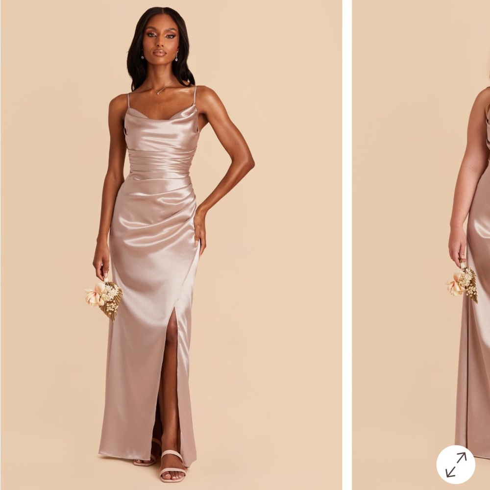 Birdy Grey Lydia Satin Bridesmaid Dress